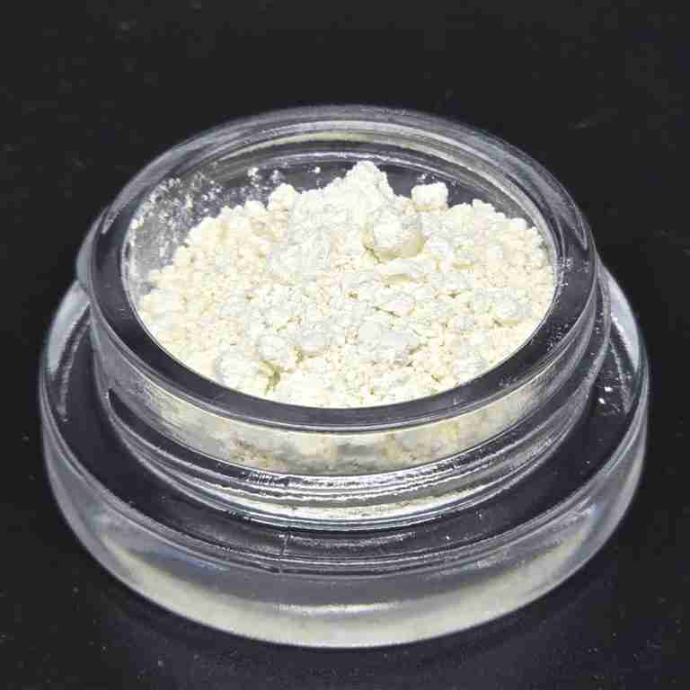 Bowl full of kratom powder.